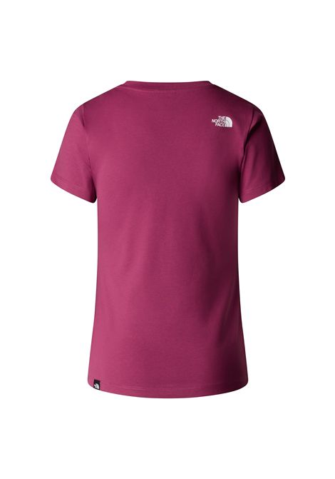 T-shirt The North Face Simple Dome Slim Fucsia Donna THE NORTH FACE | T-shirt | NF0A87NH-6EO1